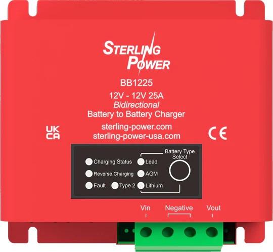 Produktbild Sterling Power Ladebooster 12V/12V 25A - Sterlingpower
