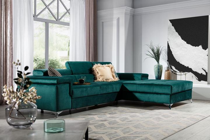 Actual product image ELTAP Ricardo (Corner sofa, 4-seater, Sofa bed)