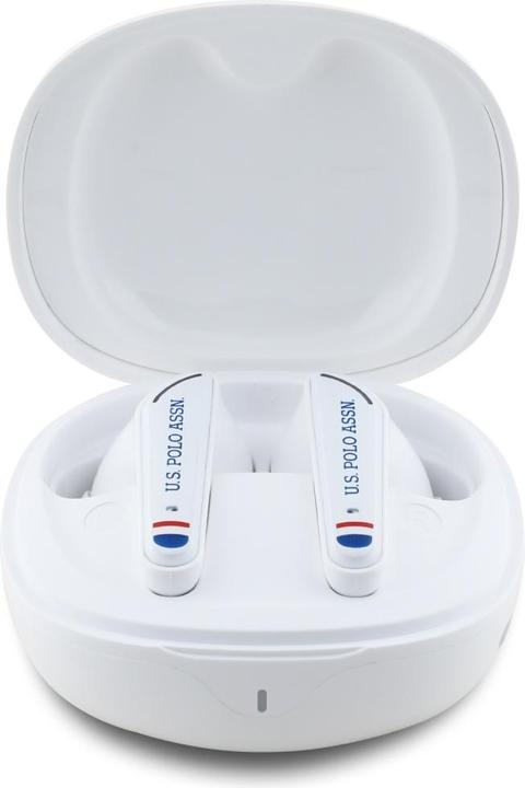 Actual product image U.S. Polo TWS US Polo DH Logo Bluetooth Headphones - White (Wireless)