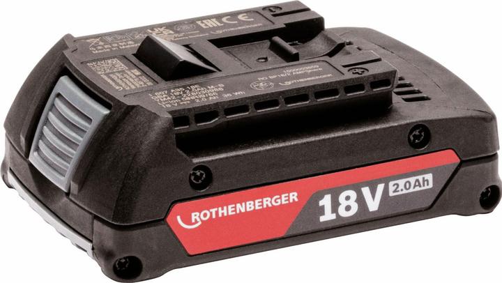 Rothenberger Akku AMP 18 V 2,0 Ah Li-Power Akku (18 V)