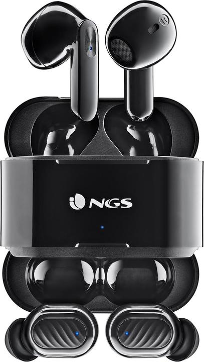Produktbild NGS Artica duo black (5 h, Kabellos)