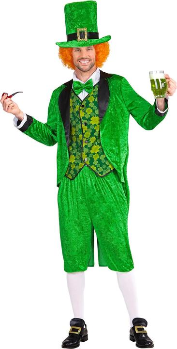 Actual product image Widmann LEPRECHAUN - ST. PATRICK'S DAY KOBOLD (tailcoat with waistcoat, collar with bow tie, trousers (XL)