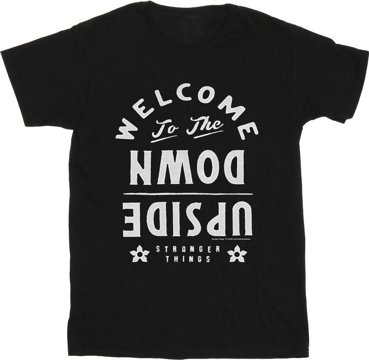 Netflix Stranger Things Welcome To The Upside Down TShirt Jungen