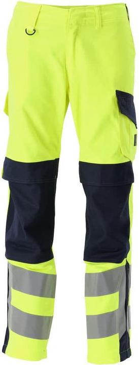 Actual product image Mascot unisex high visibility waistcoat Grimsby warning yellow, anthracite size 2XL (XXL)