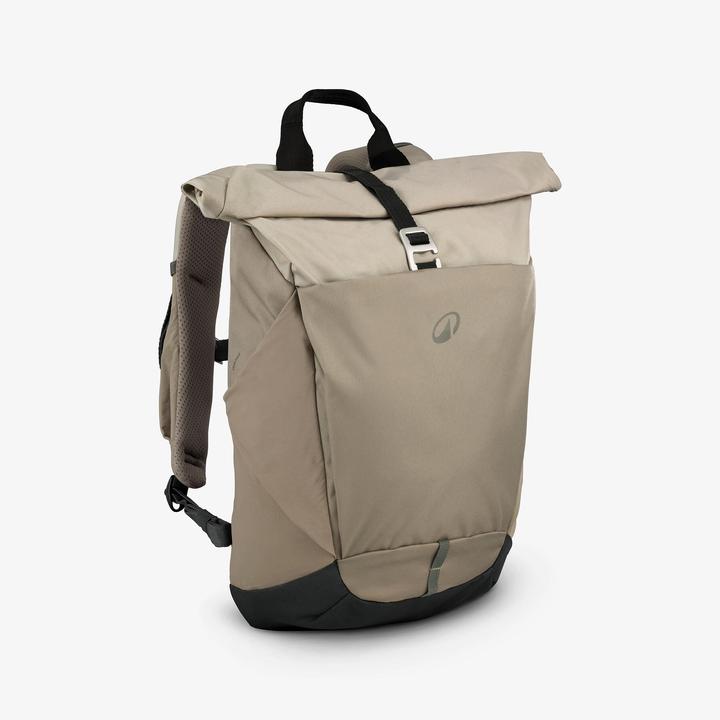Image du produit Quechua Sac à dos de randonnée 16L+4, NH500 Escape Rolltop beige (21 l)