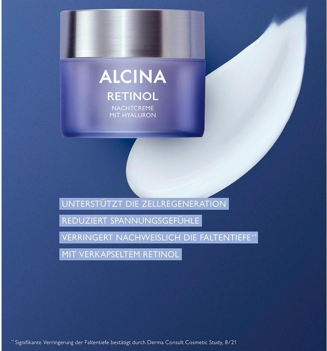 Immagine prodotto Alcina Crema notte al retinolo (50 ml, Crema notte)