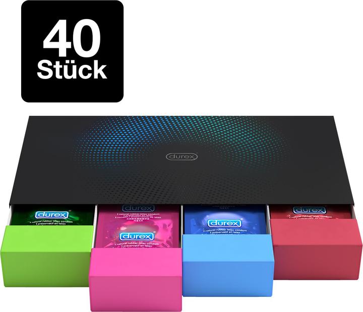 Actual product image Durex Surprise Me Black Box (40 pcs.)