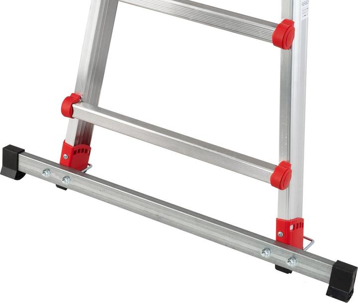 Produktbild Hailo Mulitfunktions-Teleskopleiter (Stehleiter, Teleskopleiter, Mehrzweckleiter, 24 cm)