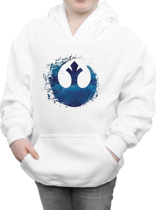 Produktbild Star Wars The Rise Of Skywalker Resistance Symbol Wave Kapuzenpullover Jungen (128)