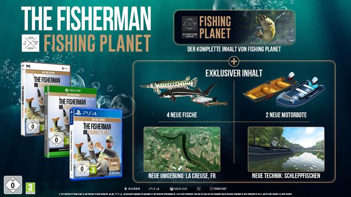 Produktbild Bigben The Fisherman Fishing Planet Day One Edition (PS4, Multilingual)