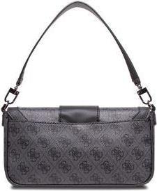 Productafbeelding Guess Brightside, Polyurethane, Textile Bag, 4G Logo, Coal, For Women
