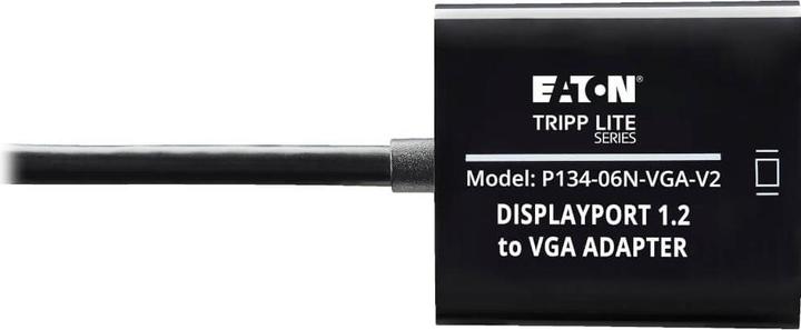 Produktbild Eaton DisplayPort to VGA Active Adapter Video Converter DP ver 1.2 M/F 6inch 15.24cm (VGA, 4.19 cm)
