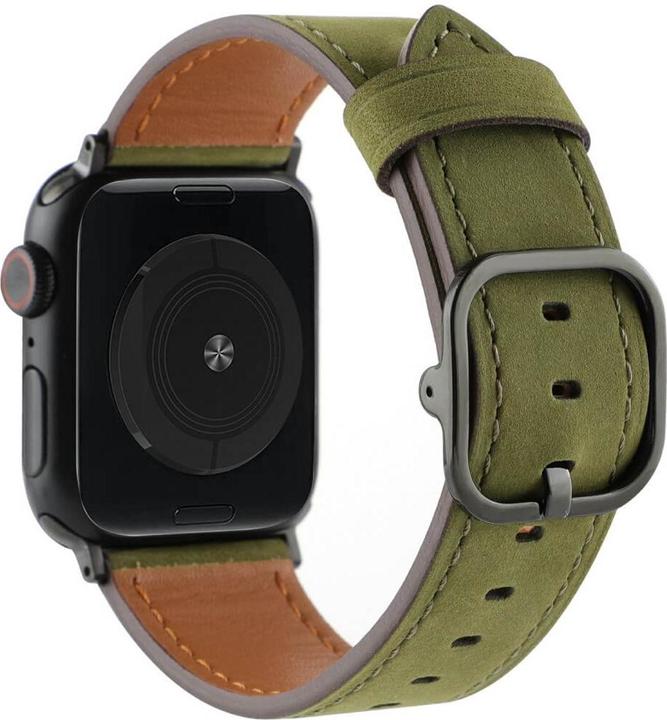 Produktbild Cover-Discount Apple Watch 42/41/40mm - Ersatzband Armband Leder (Leder)