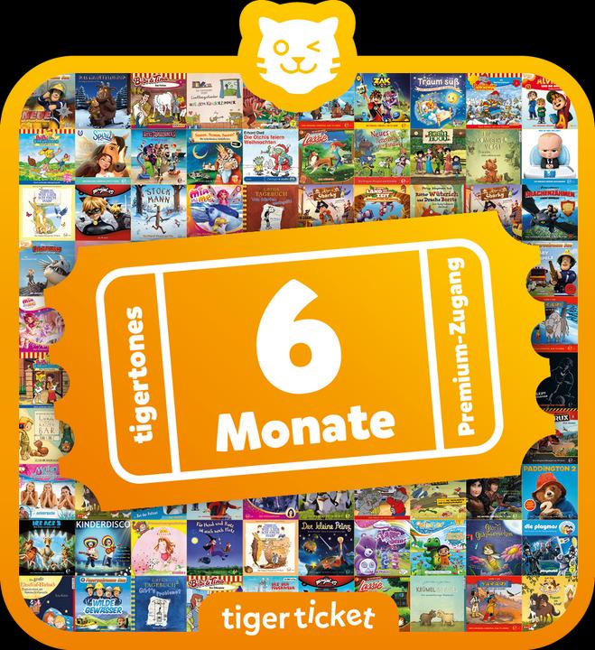 Actual product image Tigermedia Tiger Ticket 6 months (German)