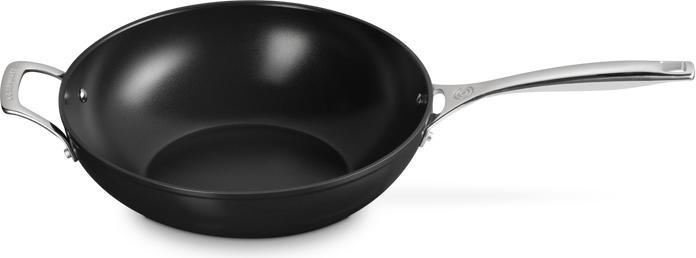 Produktbild Le Creuset Wokpan - Ã¸ 30 cm / 4.7 liter - Keramische anti-aanbaklaag (30 cm, Wok Pfanne, Aluminium)