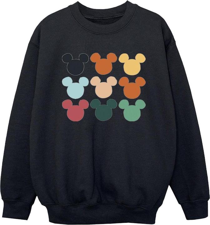 Disney Mickey Mouse Heads Square Sweatshirt Jungen