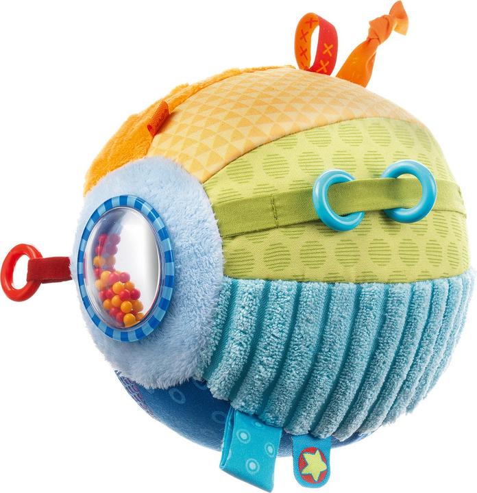 Actual product image Haba Discovery ball Kunterbunt (French, German, Italian, English)