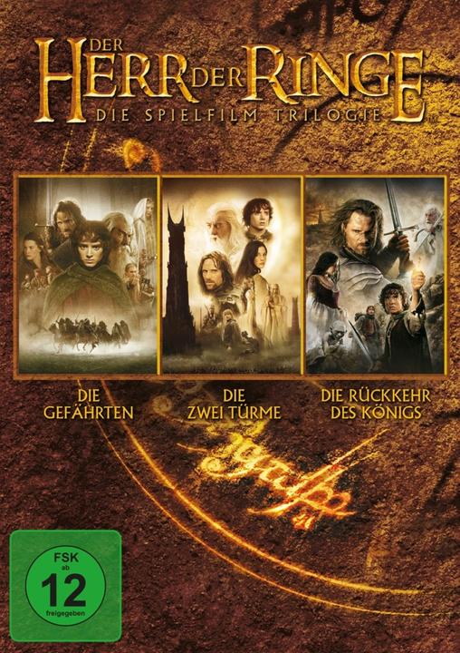 Il Signore degli Anelli: la trilogia dei lungometraggi (DVD, 2004, Tedesco, Inglese)