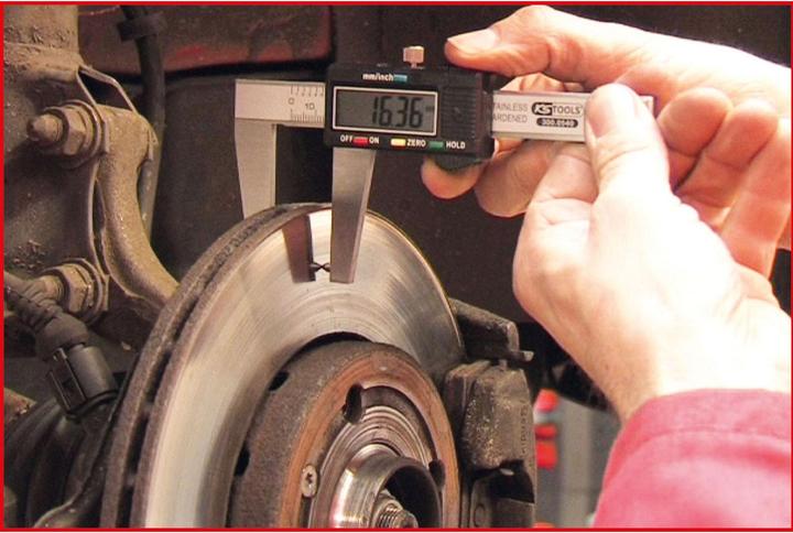 Produktbild KS Tools Digital-Bremsscheiben-Messschieber (6 cm)