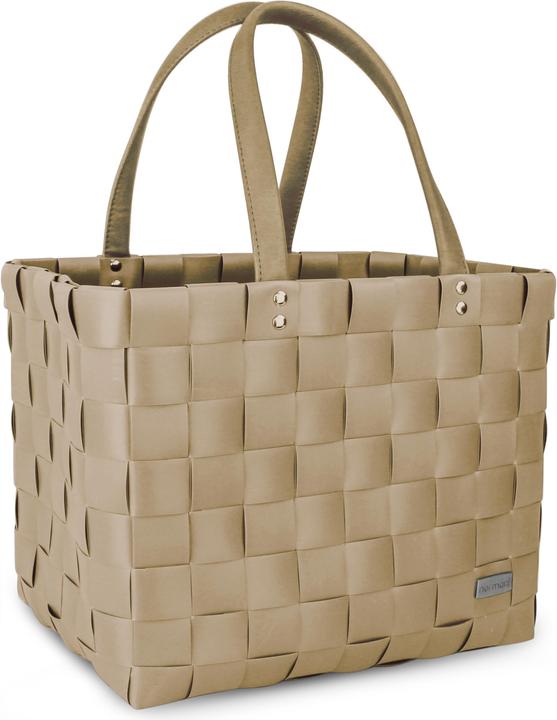 Actual product image Normani Beach Bag with PU Handles