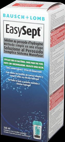 Actual product image Bausch + Lomb EasySept (Peroxide system, 360 ml)