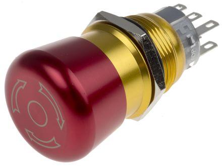 Actual product image Rs Pro Switch metal twist to release 2NO2NC
