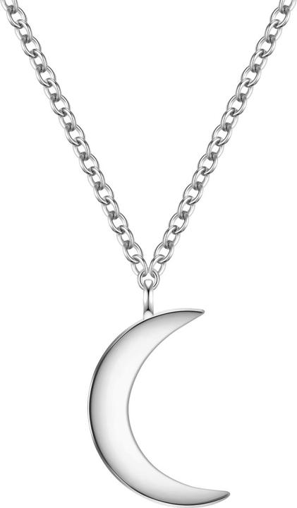 Actual product image Glanzstücke München Ladies chain moon sterling silver - 34494 (Sterling Silver, 40 - 45 cm)