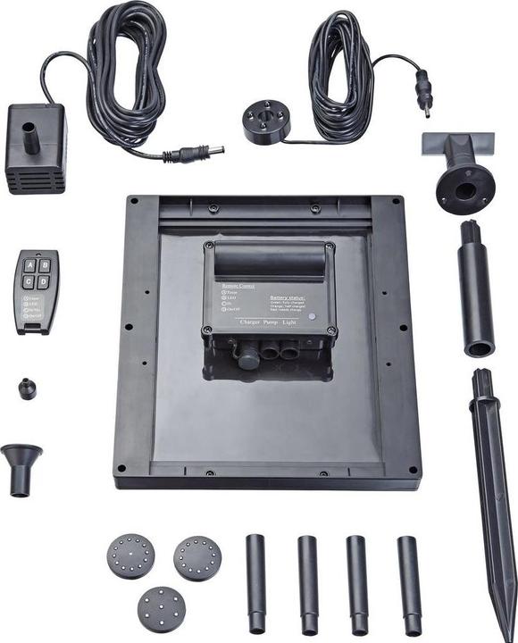 Produktbild Pontec Solar-Pumpenset mit Beleuchtung