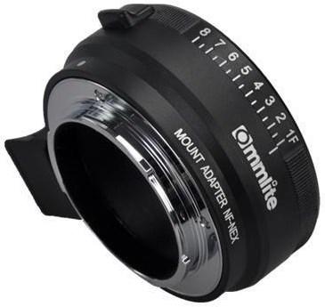 Actual product image Commlite Adapter Nikon F lenses to Sony E (Standard, Nikon F)