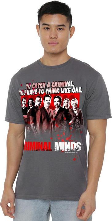 Immagine prodotto Criminal Minds Think Like One Maglietta Uomo (4XL)