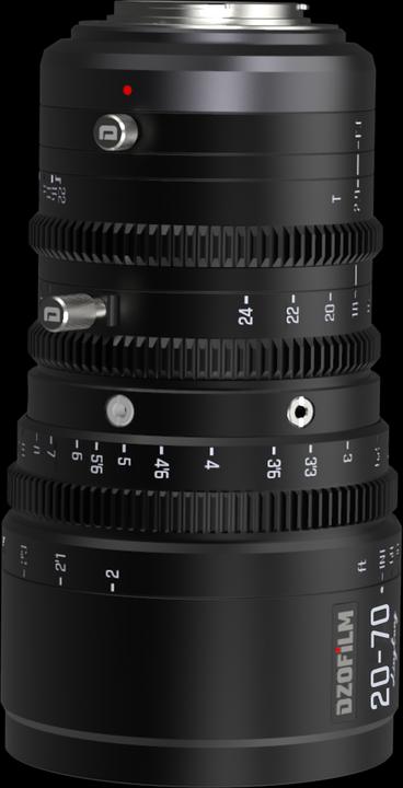 Actual product image Dzofilm Linglung 20-70 T2.9 MFT imperial (Micro Four Thirds)