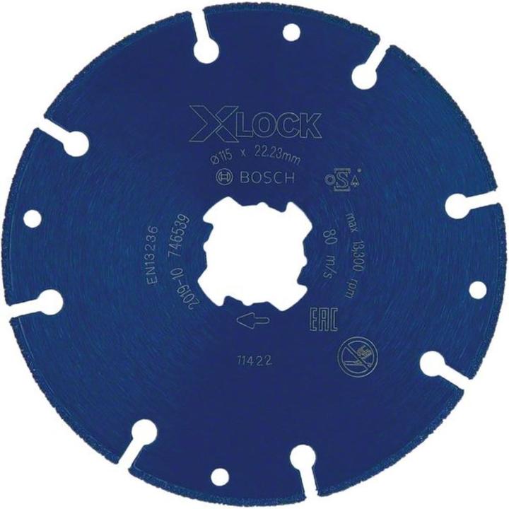 Produktbild Bosch Professional Zubehör EXPERT Diamond Metal Wheel X-LOCK Trennscheibe, 115 x 22,23 mm