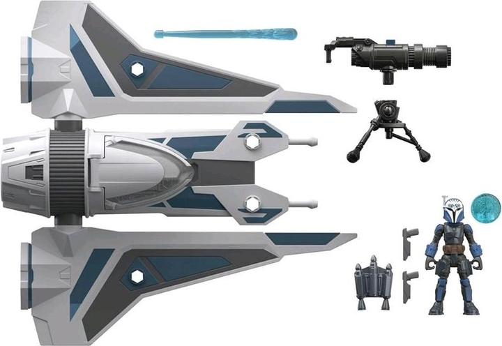 Produktbild Hasbro Mission Fleet Stellar Class Bo-Katan Gauntlet Sternenjäger Sternenjäger-Attacke 6 cm grosse
