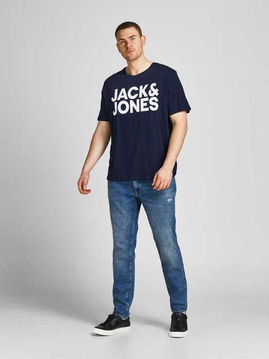 Actual product image Jack & Jones Logo print plus size T-shirt (4XL)