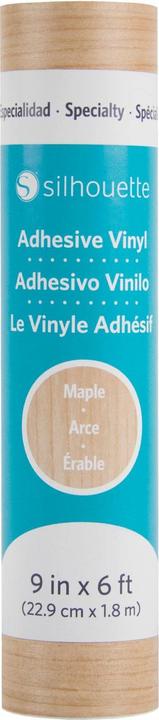 Actual product image Silhouette Vinyl wood maple