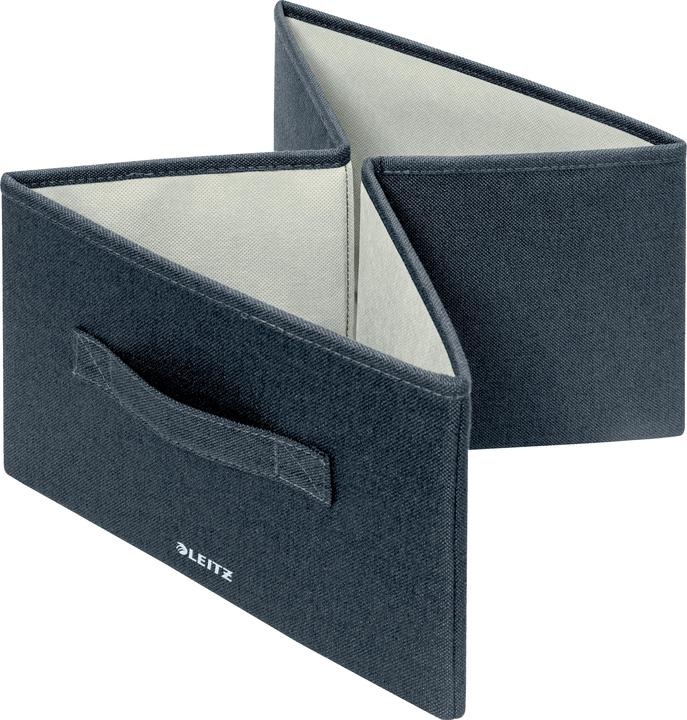 Image du produit Leitz Boîte de rangement en tissu 2pcs moyen veloursgr (6 x 30.5 x 43 cm, 22 l)
