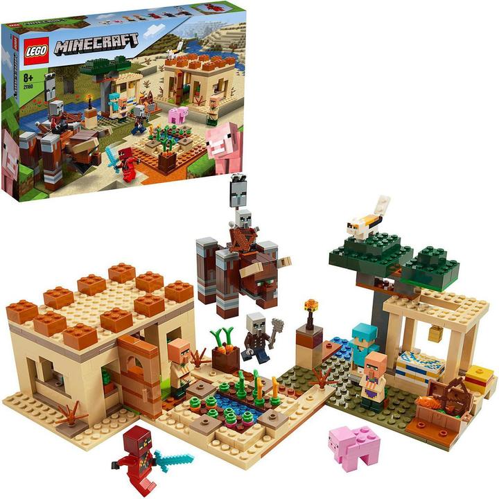 Immagine prodotto LEGO Minecraft 21160 La rapina dei malvagi (21160, LEGO Minecraft)