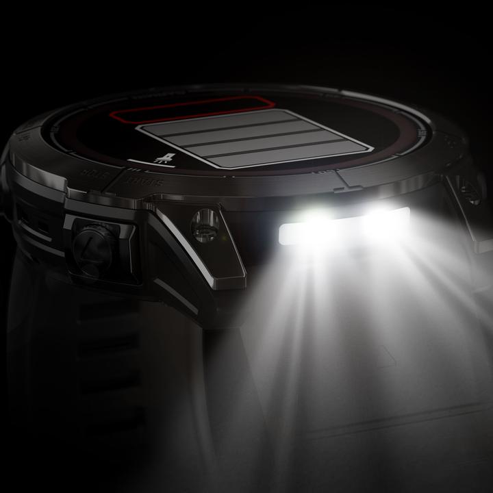 Actual product image Garmin Fenix 7 X PRO GPS Multisport Watch, Sapphire Solar Edition, grey (51 mm)