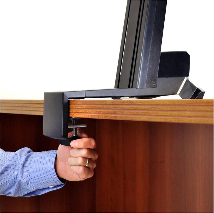 Actual product image Ergotron desk stand, WORKFIT-S, Single LD, adjustable, 24 inch VESA + (24")