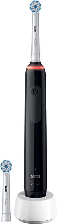 1 Handstück mit Ladestation, 2 Sensitive Clean Aufsteckbürsten