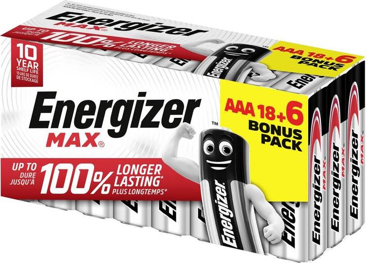 Energizer Max (24 pz., AAA)