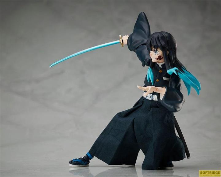 Actual product image Aniplex Demon Slayer: Kimetsu no Yaiba BUZZmod Action Figure Muichiro Tokito 14 cm