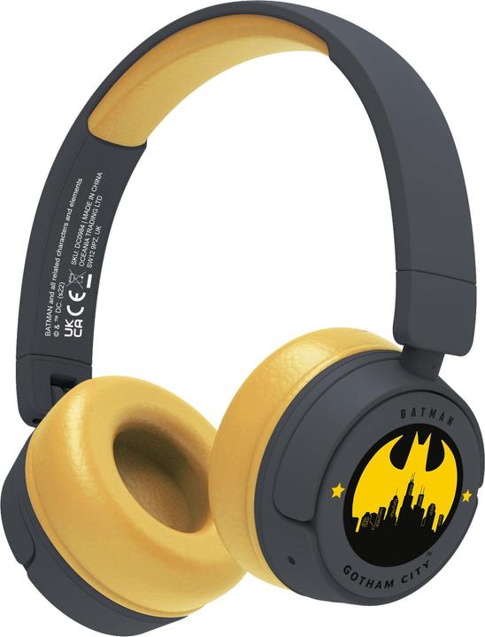 OTL Casque Bluetooth avec contrôle parental - Batman Gotham City (DC0984)
