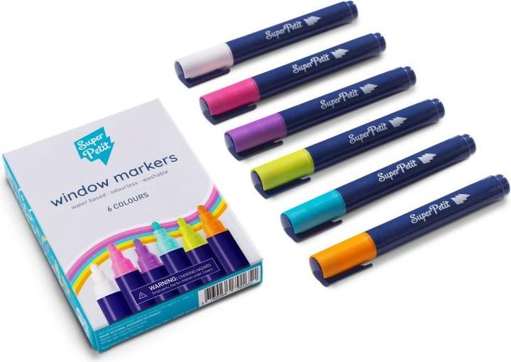Produktbild Super Petit window marker (Bunt, 6 x)
