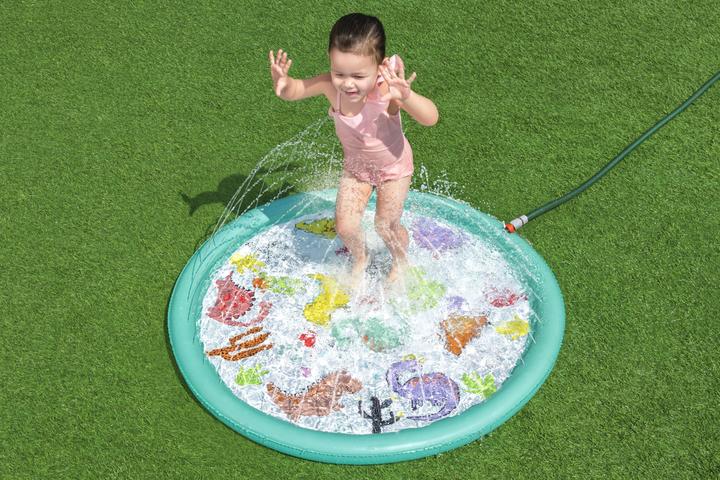 Image du produit Bestway Tapis à eau pour enfants Desert Dino 1,22 m