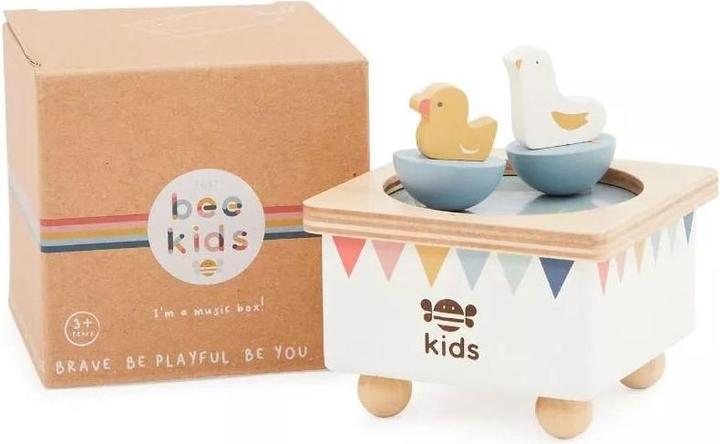 Actual product image Just Bee Kids Wooden Music Box