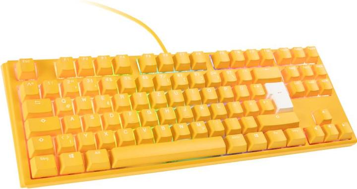Image du produit Ducky Clavier de jeu One 3 Yellow TKL, LED RGB - MX-Clear (DE, Filaire)