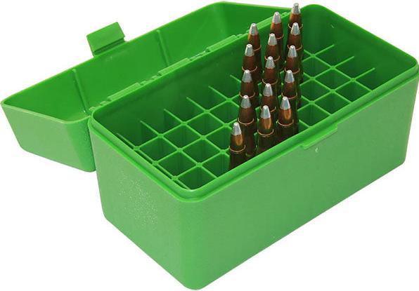 Produktbild MTM Case-Guard Patronenbox MTM RL-50, 50x GP11, green