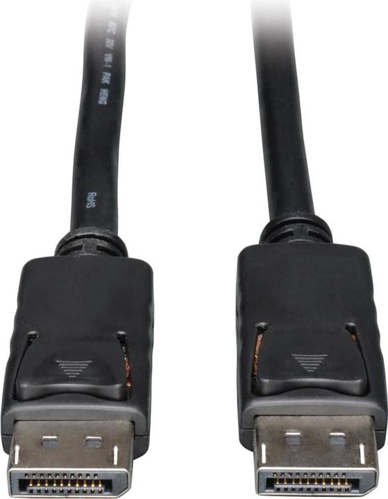 Actual product image Eaton DisplayPort Cable with Latches 4K 60Hz M/M 15ft. 4.57m (4.60 m, DisplayPort)