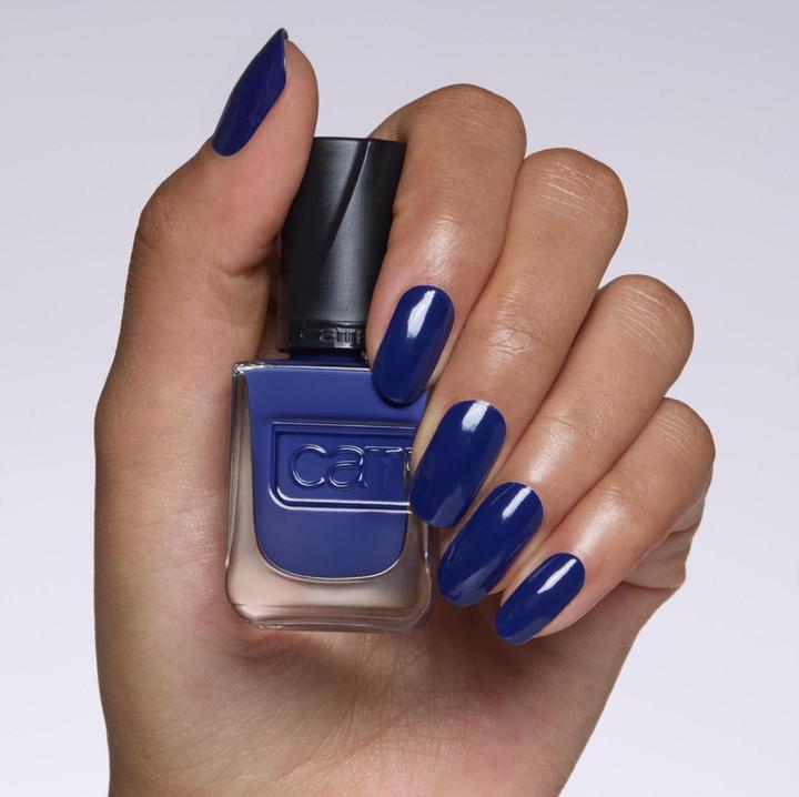 Immagine prodotto Catrice Gel Affair Nail Lacquer No. 026 Blue Long-Lasting (026 Crepuscolo di mezzanotte, Smalto per unghie effetto gel)